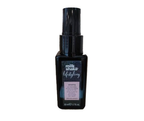 Milk Shake Lifestyling Amazing Spray 50 ml Spray ułatwiający stylizację włosów i chroniące je przed wilgocią. Milk Shake Lifestyling Amazing Spray 50 ml Spray ułatwiający stylizację włosów i chroniące je przed wilgocią.