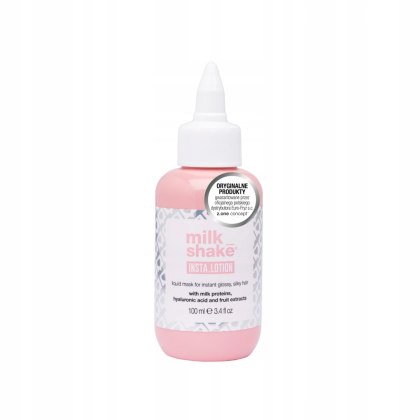 Milk Shake Insta Lotion 100ml Maska dla natychmiastowo błyszczących, jedwabistych włosów.