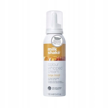 Milk shake / Colour Whipped Cream Beige Blond - Pianki Koloryzujące do Włos