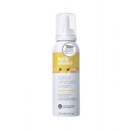 Milk shake / Colour Whipped Cream Golden Blond - Pianki Koloryzujące do Wło