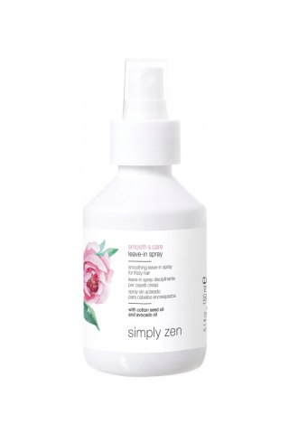 Simply Zen Smooth & Care Leave In Spray Wygładzający spray bez spłukiwania do włosów puszących się.150 ml