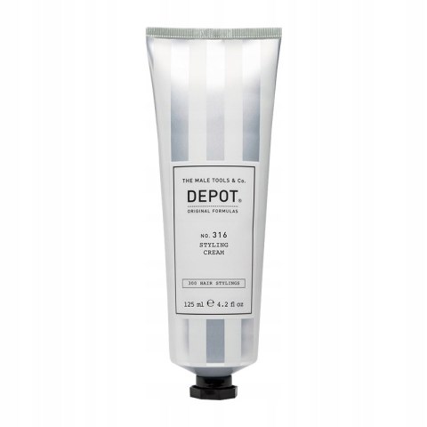D.316 STYLING CREAM 125 ML Średnio utrwalający krem modelujący D.316 STYLING CREAM 125 ML Średnio utrwalający krem modelujący