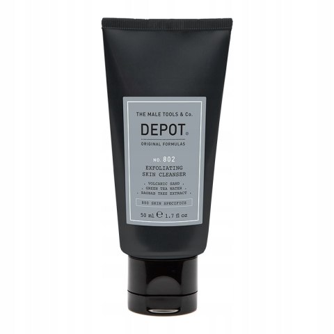NO. 802 MAŁY OCZYSZCZAJĄCY PEELING ZE SKAŁĄ WULKANICZNĄ O POTRÓJNYM DZIAŁANIU // DEPOT