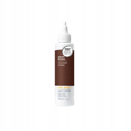 Milk Shake Direct Colour ciepły brąz Bezpośrednia, bezpieczna, bardzo odżywcza koloryzacja. 100ml