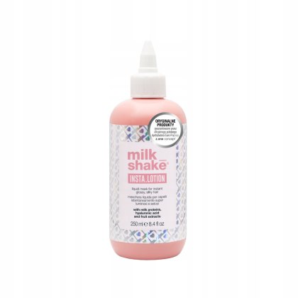 Milk Shake Insta Lotion 250ml Maska dla natychmiastowo błyszczących, jedwabistych włosów.