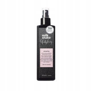 Milk Shake Lifestyling Amazing Spray 200 ml Spray ułatwiający stylizację włosów i chroniące je przed wilgocią.