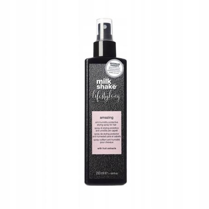 Milk Shake Lifestyling Amazing Spray 200 ml Spray ułatwiający stylizację włosów i chroniące je przed wilgocią.