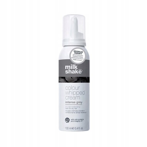 Milk shake / Colour Whipped Cream Intense Grey - Pianki Koloryzujące do Wło Milk shake / Colour Whipped Cream Intense Grey - Pianki Koloryzujące do Wło