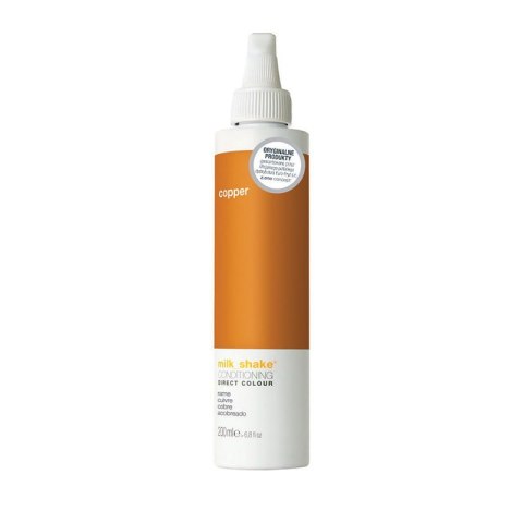 Milk shake - Copper Direct Colour Toner Bezpośrednia, bezpieczna, bardzo odżywcza koloryzacja.- Miedziany 200 ML Milk shake - Copper Direct Colour Toner Bezpośrednia, bezpieczna, bardzo odżywcza koloryzacja.- Miedziany 200 ML