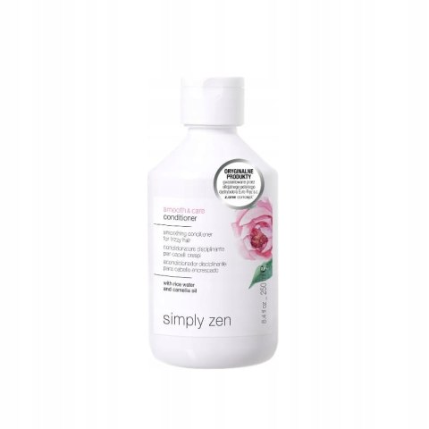 Simply Zen Smooth & Care Odżywka 250 ml Wygładzająca odżywka do włosów puszących się.