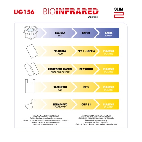 UG156 Profesjonalna prostownica do włosów Slim Podwójny Bio-Infrared ,jonizacja
