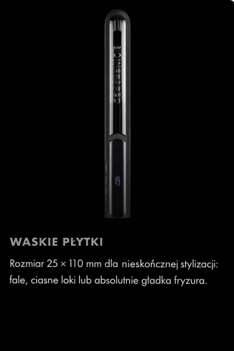 UG156 Profesjonalna prostownica do włosów Slim Podwójny Bio-Infrared ,jonizacja