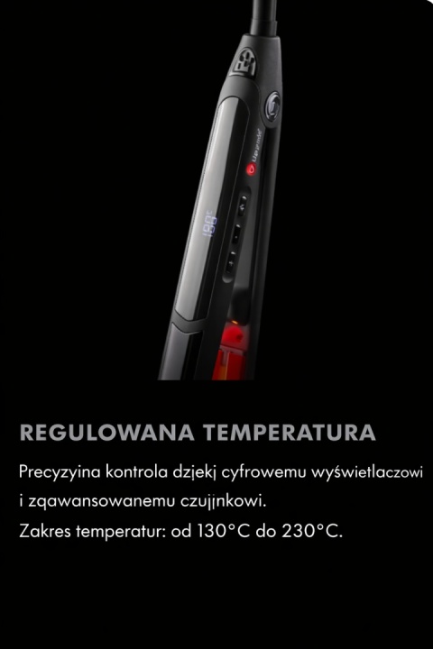 UG156 Profesjonalna prostownica do włosów Slim Podwójny Bio-Infrared ,jonizacja
