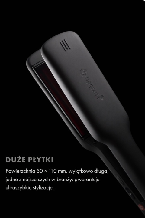 UG157 UPGRADE Profesjonalna prostownica do włosów Large Podwójny Bio-Infrared + jonizacja