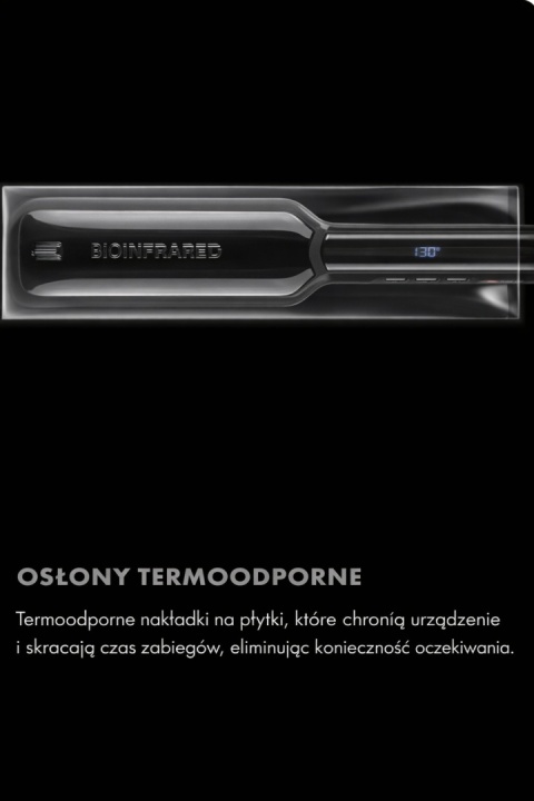 UG157 UPGRADE Profesjonalna prostownica do włosów Large Podwójny Bio-Infrared + jonizacja