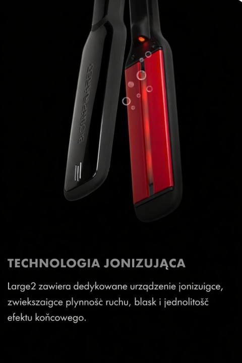 UG157 UPGRADE Profesjonalna prostownica do włosów Large Podwójny Bio-Infrared + jonizacja