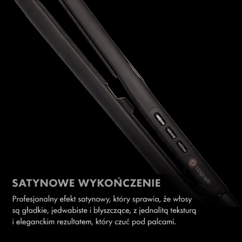 UG170 UPGRADE Prostownica do włosów z niebieskim światłem jonizującym Slim z tytanowymi płytkami