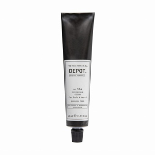 No. 506 Półtrwały krem koloryzujący bez amoniaku do brody i włosów STEEL 60 ml DEPOT