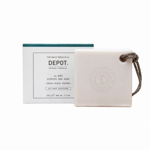 No. 602 Mydło do ciała w kostce BLACK FRESH PEPPER 100 g DEPOT