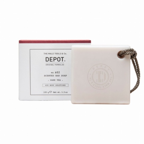 No. 602 Mydło do ciała w kostce DARK TEA 100 g DEPOT