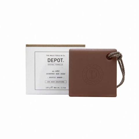 No. 602 Mydło do ciała w kostce MYSTIC AMBER 100 g DEPOT