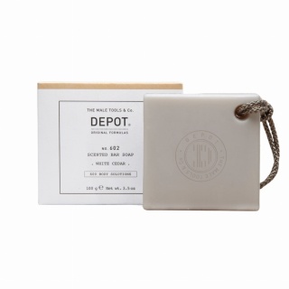 No. 602 Mydło do ciała w kostce WHITE CEDAR 100 g DEPOT