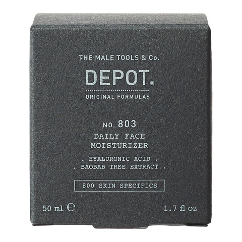 DEPOT NO. 803 Męski Nawilżający Krem do Twarzy z Kwasem Hialuronowym 50 ml