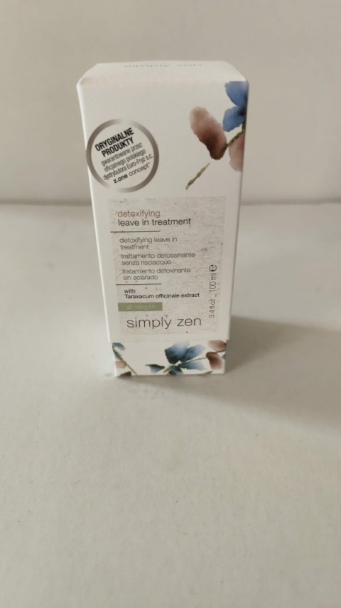 S.Z DETOXIFYING LEAVE IN TREATMENT VEGAN 100 ML