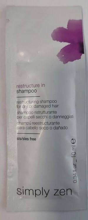 S.Z RESTRUCTURE-IN SZAMPON 10ML-PRÓBKA